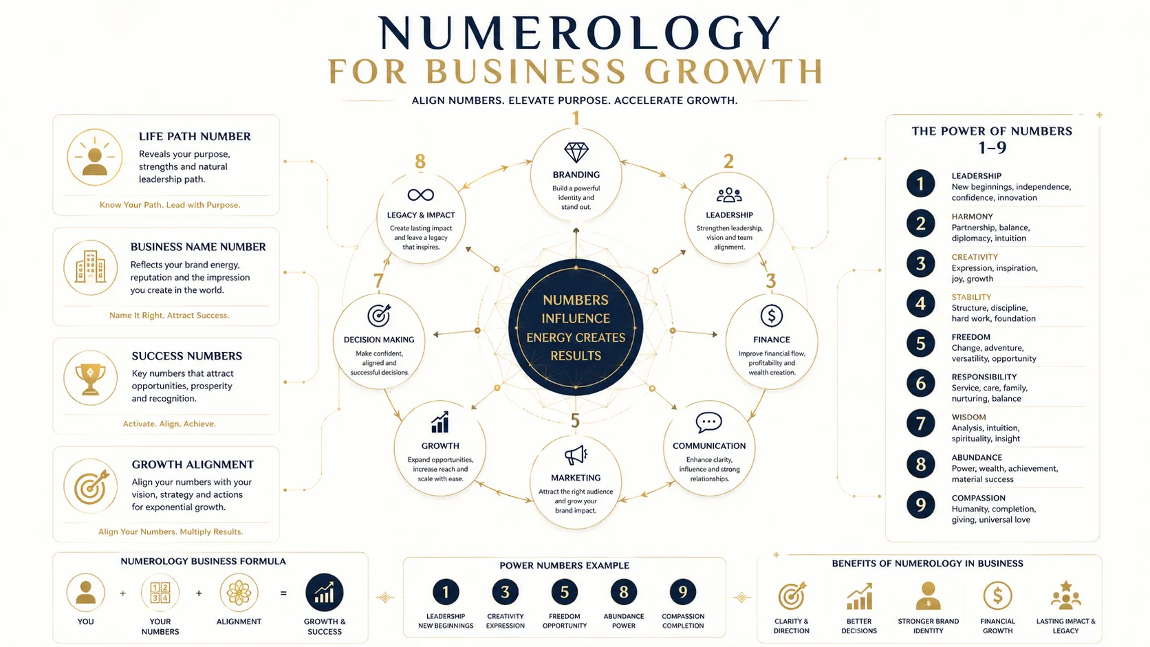 Business numerology consultation banner